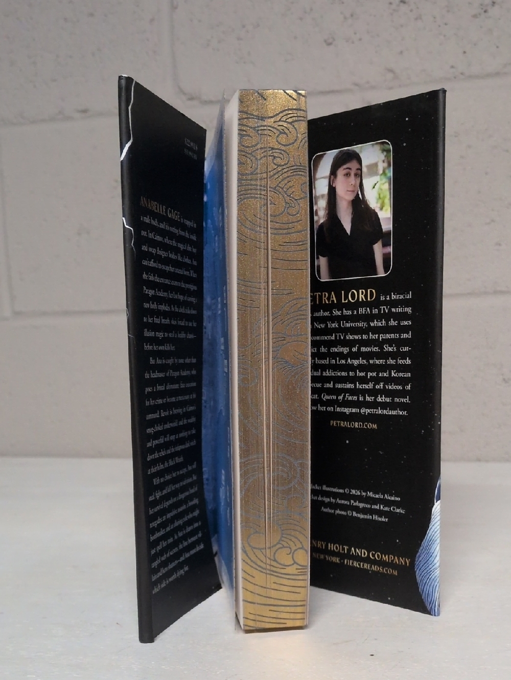 Queen of Faces by Petra Lord - Hardcover Novel, brand new - Picture 2 of 5